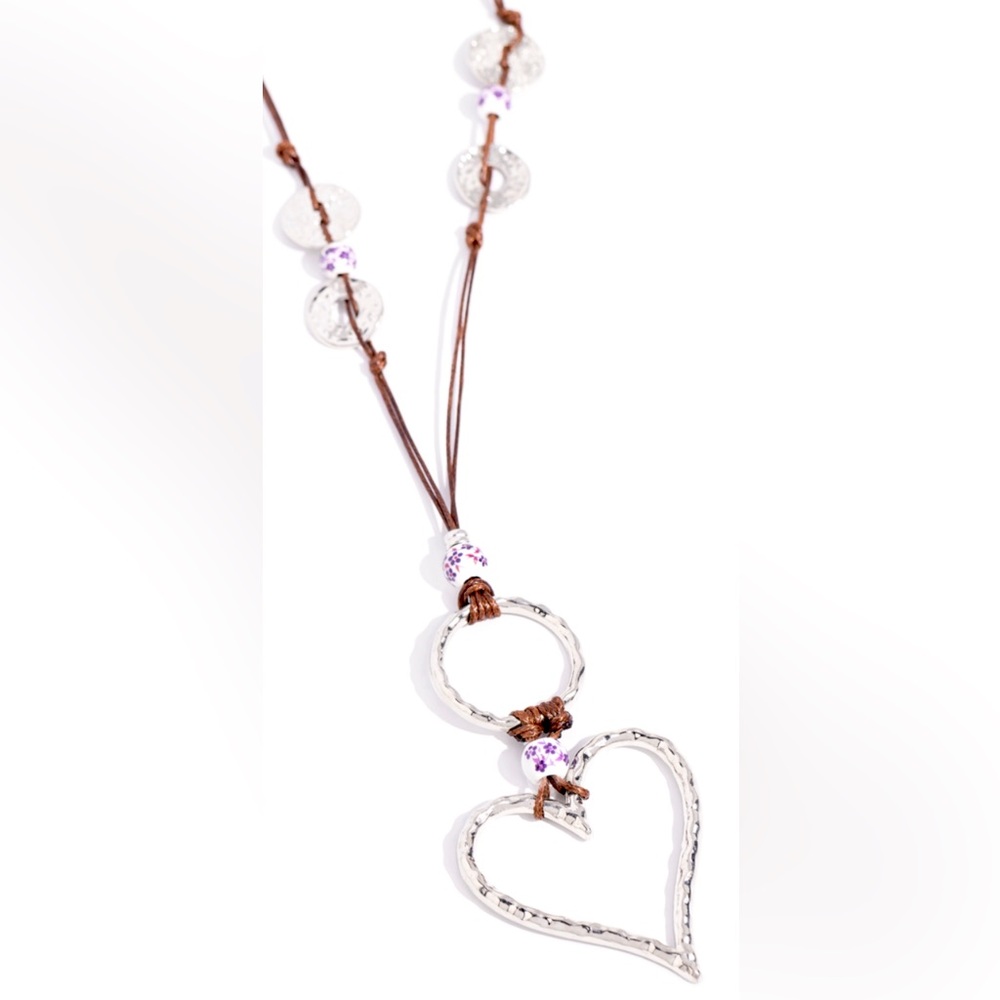 💜💘💜LETS STAY TOGETHER❗️PAPARAZZI “KNOT OVER YET” PURPLE NECKLACE❗️